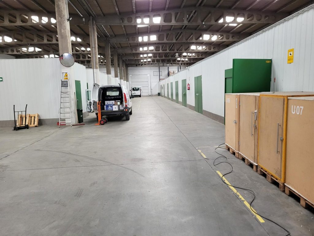 Almacén para empresas con mercancía paletizada en Valladolid